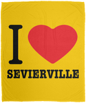 Love Sevierville - Plush Fleece Blanket (50x60)