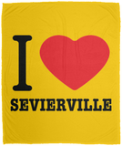 Love Sevierville - Plush Fleece Blanket (50x60)