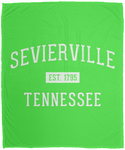 Sevierville Established - Plush Fleece Blanket (50x60)