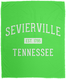 Sevierville Established - Plush Fleece Blanket (50x60)