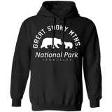 Great Smoky Mtns (White) - Pullover Hoodie