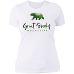 Great Smoky Mountains Green - Women's Tee