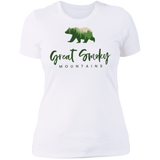 Great Smoky Mountains Green - Women's Tee