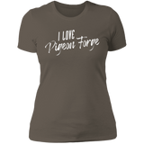 I Love Pigeon Forge (White) - Women's Tee