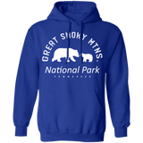 Great Smoky Mtns (White) - Pullover Hoodie