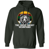 Great Smoky Mountains Bear (White) - Pullover Hoodie