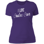 I Love Cades Cove (White) - Women's Tee