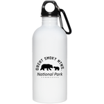 Great Smoky Mtns - 20 oz. Stainless Steel Water Bottle