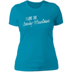 I Love the Smoky Mountains (White) - Women's Tee