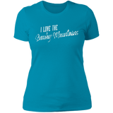 I Love the Smoky Mountains (White) - Women's Tee