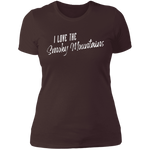 I Love the Smoky Mountains (White) - Women's Tee