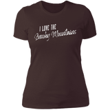 I Love the Smoky Mountains (White) - Women's Tee