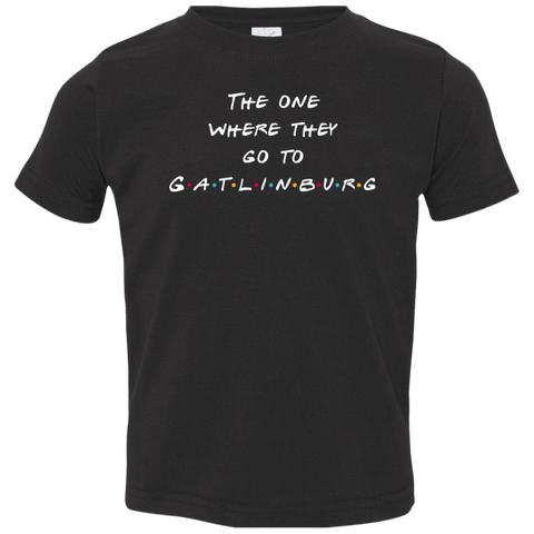 The One Where They Go to Gatlinburg (White) - Toddler T-Shirt