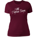 I Love Pigeon Forge (White) - Women's Tee