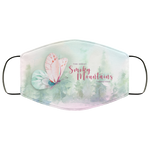 Smoky Mountains Watercolor - Dolly Parton Inspired - Adult Face Mask