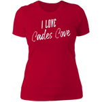 I Love Cades Cove (White) - Women's Tee