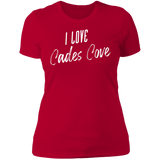 I Love Cades Cove (White) - Women's Tee