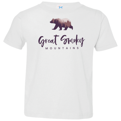 Great Smoky Mountains Purple - Toddler T-Shirt