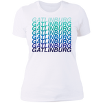 Gatlinburg Blue Ombre - Women's Tee