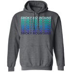 Smoky Mountains Blue Ombre - Pullover Hoodie