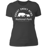 Great Smoky Mtns (White) - Women's Tee