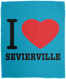 Love Sevierville - Plush Fleece Blanket (50x60)