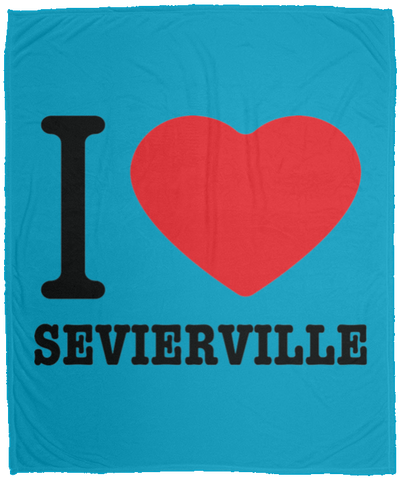Love Sevierville - Plush Fleece Blanket (50x60)