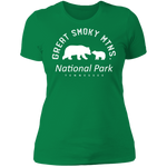 Great Smoky Mtns (White) - Women's Tee