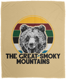 Great Smoky Mountains Bear - Plush Fleece Blanket (50x60)