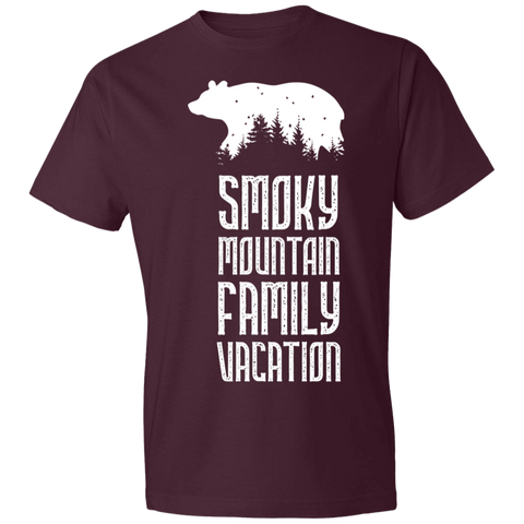 Smoky Mountain Family Vacation Bear (White) - Men's Tee