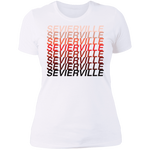 Sevierville Red Ombre - Women's Tee