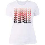 Sevierville Red Ombre - Women's Tee