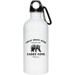 Smoky Mountains Cades Cove Bear - 20 oz. Stainless Steel Water Bottle