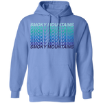 Smoky Mountains Blue Ombre - Pullover Hoodie