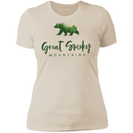 Great Smoky Mountains Green - Women's Tee