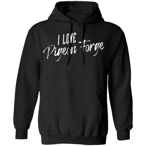 I Love Pigeon Forge (White) - Pullover Hoodie