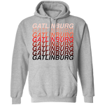 Gatlinburg Red Ombre - Pullover Hoodie