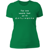 The One Where They Go to Gatlinburg (White) - Women's Tee