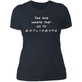 The One Where They Go to Gatlinburg (White) - Women's Tee