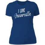 I Love Sevierville (White) - Women's Tee