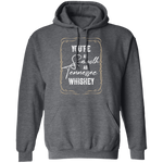 As Smooth as Tennessee Whiskey (White)  - Pullover Hoodie