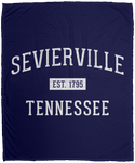 Sevierville Established - Plush Fleece Blanket (50x60)