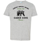 Smoky Mountains Cades Cove Bear - Toddler T-Shirt