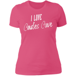 I Love Cades Cove (White) - Women's Tee