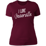 I Love Sevierville (White) - Women's Tee