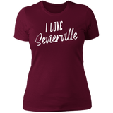 I Love Sevierville (White) - Women's Tee