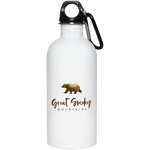 Great Smoky Mountains Brown - 20 oz. Stainless Steel Water Bottle