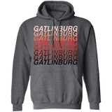 Gatlinburg Red Ombre - Pullover Hoodie