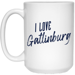 I Love Gatlinburg - White Mug