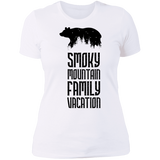 Smoky Mountain Family Vacation Bear - Women's Tee